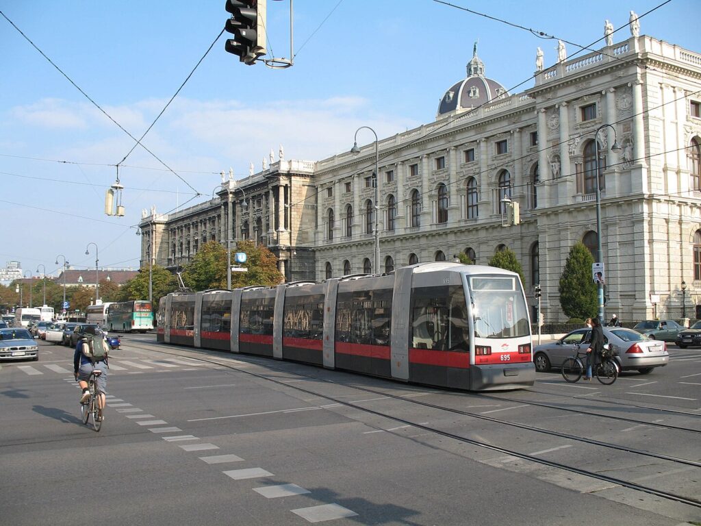 Tram In Vienna